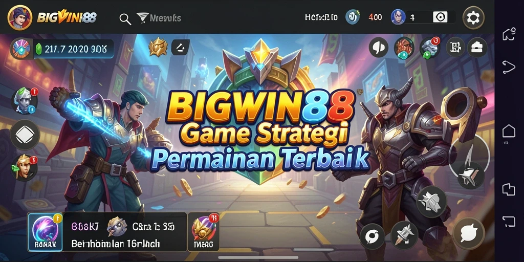 Tampilan gameplay BIGWIN88 menampilkan aksi strategi yang mendebarkan.