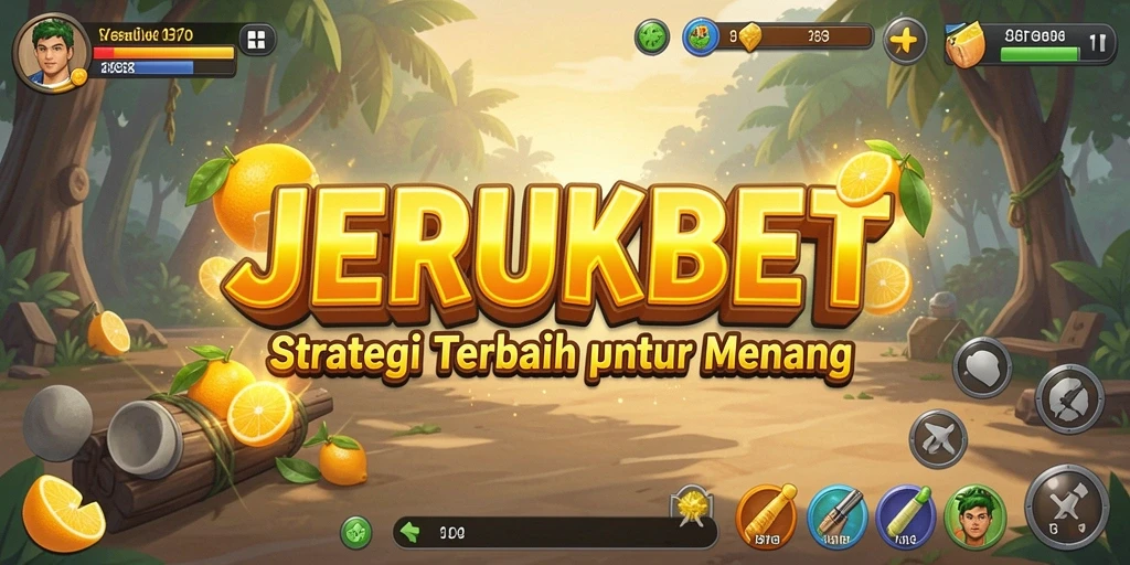 Screenshot dari gameplay JERUKBET yang menunjukkan momen strategis.