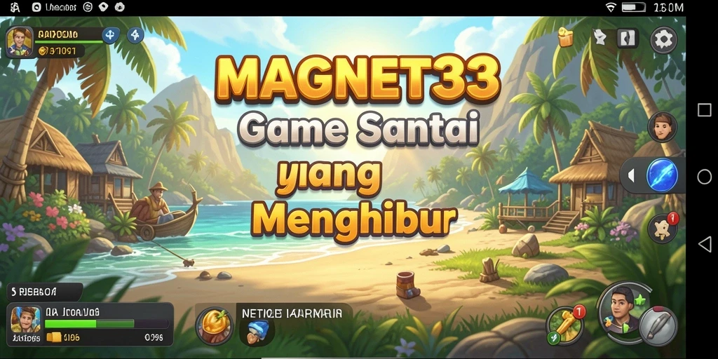 Tampilan gameplay MAGNET33 yang cerah dan menarik.