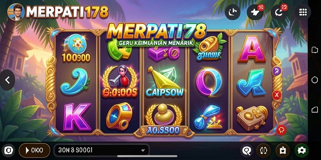Tampilan gameplay MERPATI178 dengan desain slot yang menarik.