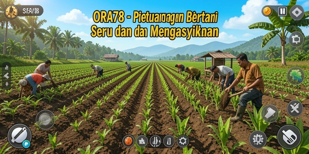 Gameplay menarik di ORA78 dengan pengalaman bertani yang seru.