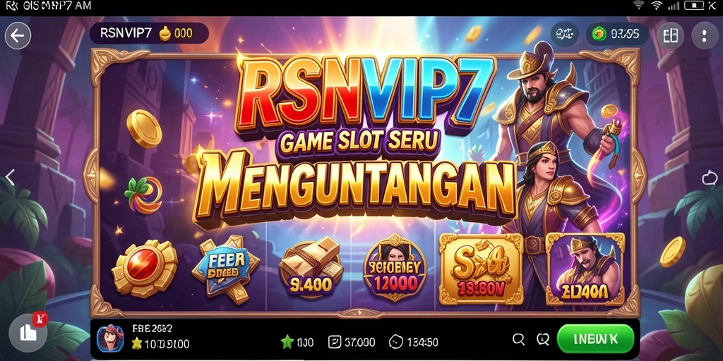 Screenshot gameplay RSNVIP7 yang penuh aksi dan keseruan.